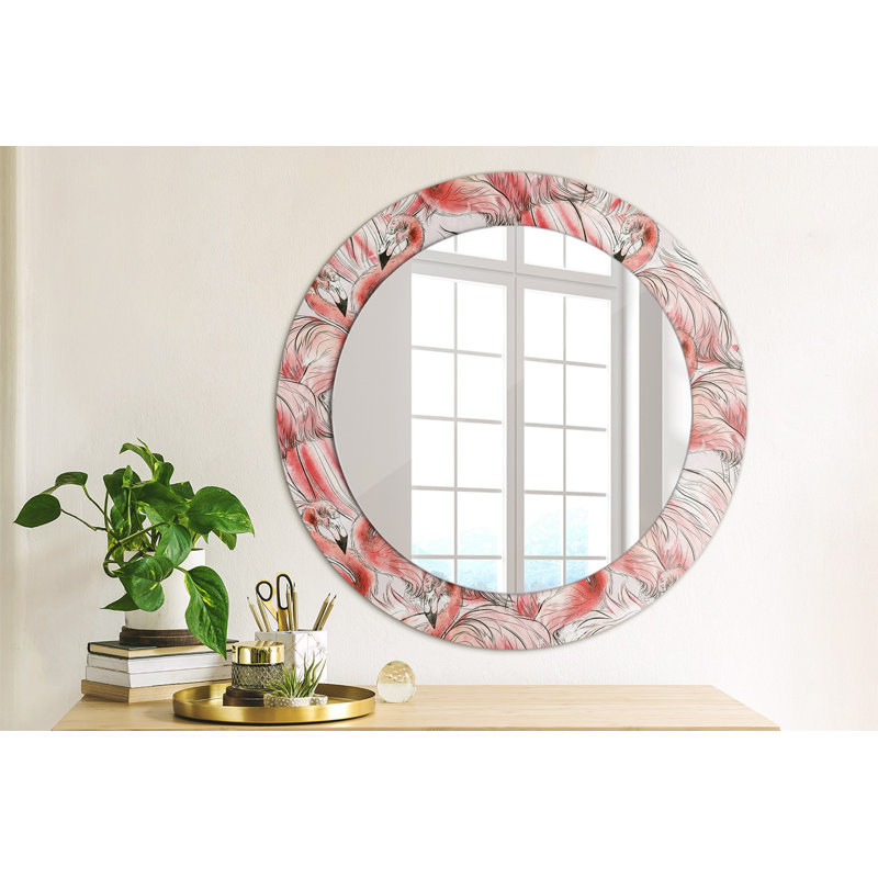 Huldar Glass Flat Wall Mirror