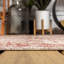 Tapis intérieur / extérieur rouge / taupe Nate Boho Medallion-1027141826