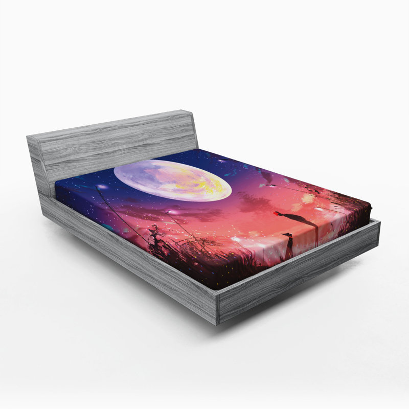 Drap-housse en microfibre Fantasy, Drap-housse grand