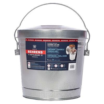Manual Lift Kitchen Trash Can - 6 Gallons