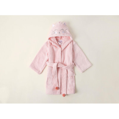 Above Knee Bathrobe with Pockets and Hood