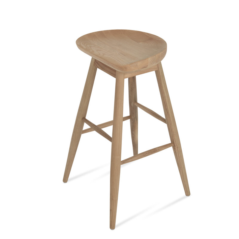 Tabouret de bar et de comptoir Cattelan Baba, Naturel, Tabouret de comptoir (siège d'une hauteur de 23 p