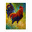 Toile d'extérieur «Hot Shot Rooster» par Arniesha Marion Rose-87945209