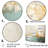 Minimalism Gold And Teal Horizon I - Abstract Painting Wall Art-632129138-632129143