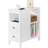 Toth 60cm W Manufactured Wood Bedside Table