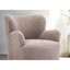 Fauteuil d'appoint rembourré Sabrina Boucle-1538326790