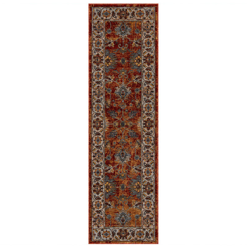 Brecken Oriental Area Rug, Runner 68 x 235cm