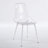 1+4 for 5pcs dining set,1table+4chair, Round Marble-Patterned Pub Table for Home Bar & Kitchen