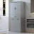 Bathroom Storage Cabinet With Laundry Basket-142701973