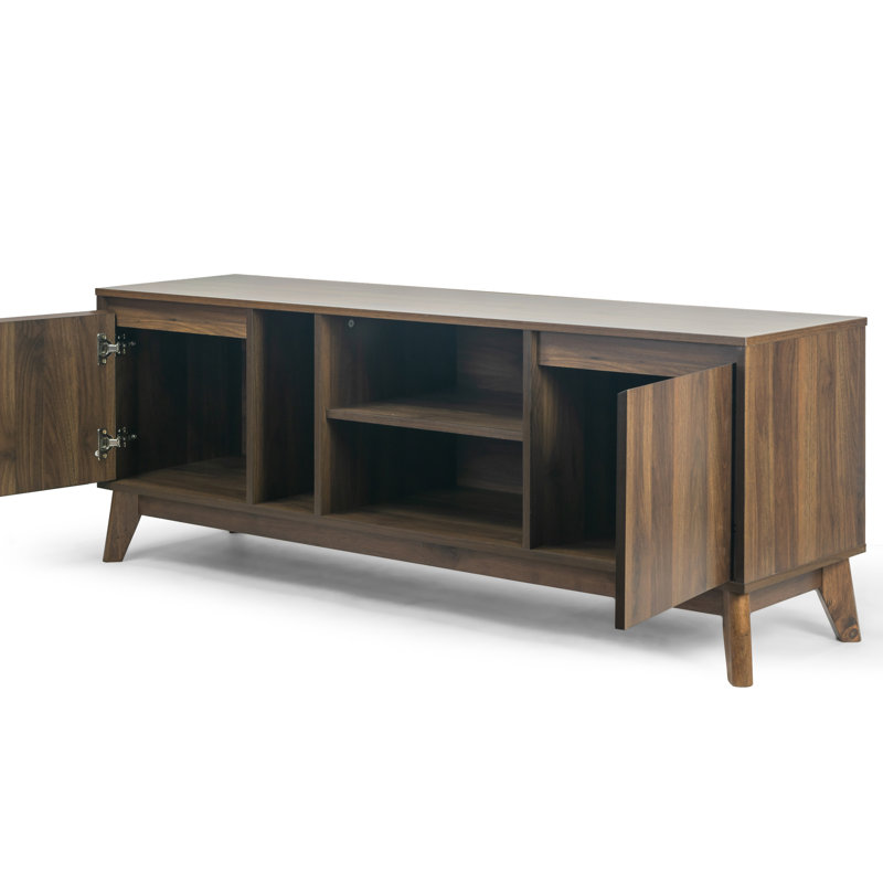 Braschi Unfinished TV Stand for TVs up to 60"