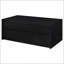 Ensemble de tables basses à plateau relevable 2 pièces Canyon noir avec rangement caché et hauteur réglable, parfait pour les salons modernes-41655071