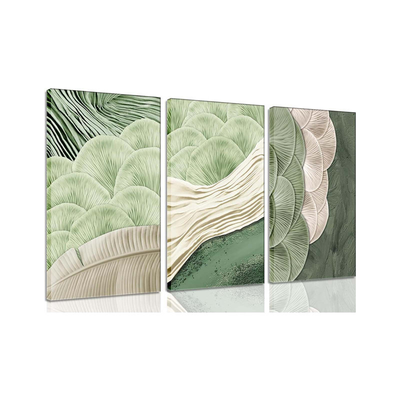 3 Piece Wrapped Canvas Print, 40 cm H x 30 cm W