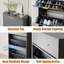 Meuble de rangement 10 paires de chaussures-281524412