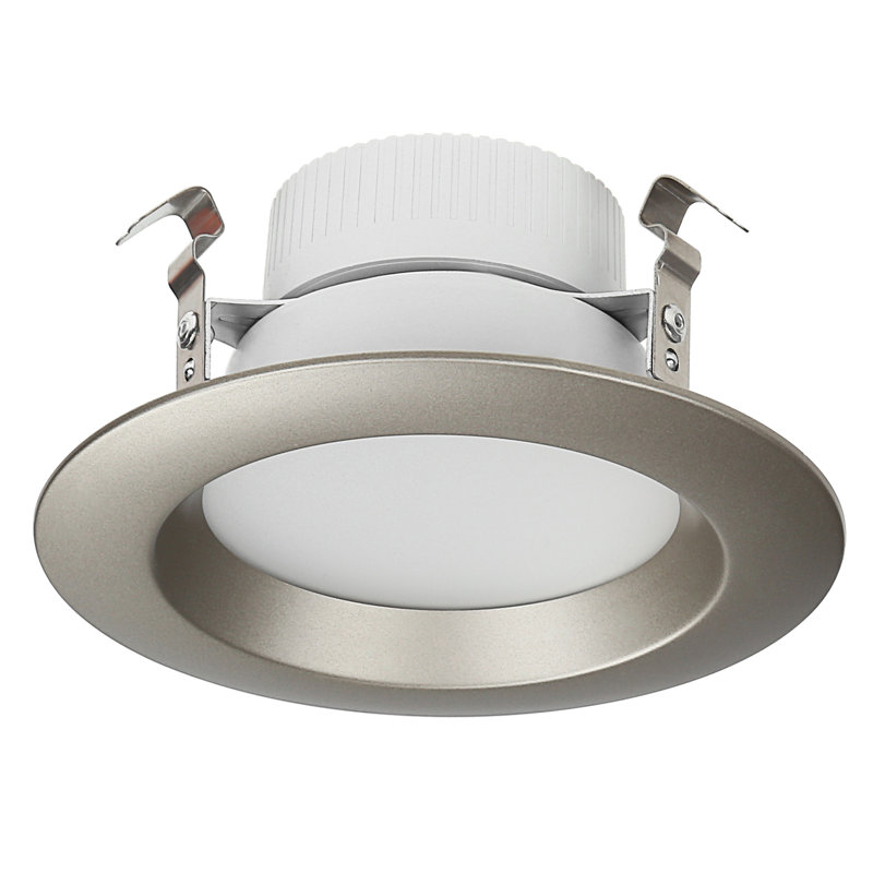 4'' Open Recessed Trim, Satin Nickel