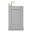 Meuble-lavabo simple avec plateau Abita 55-93359234