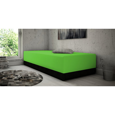 Evodio Upholstered DE Size - 80 X 200 Cm Bed with Mattress
