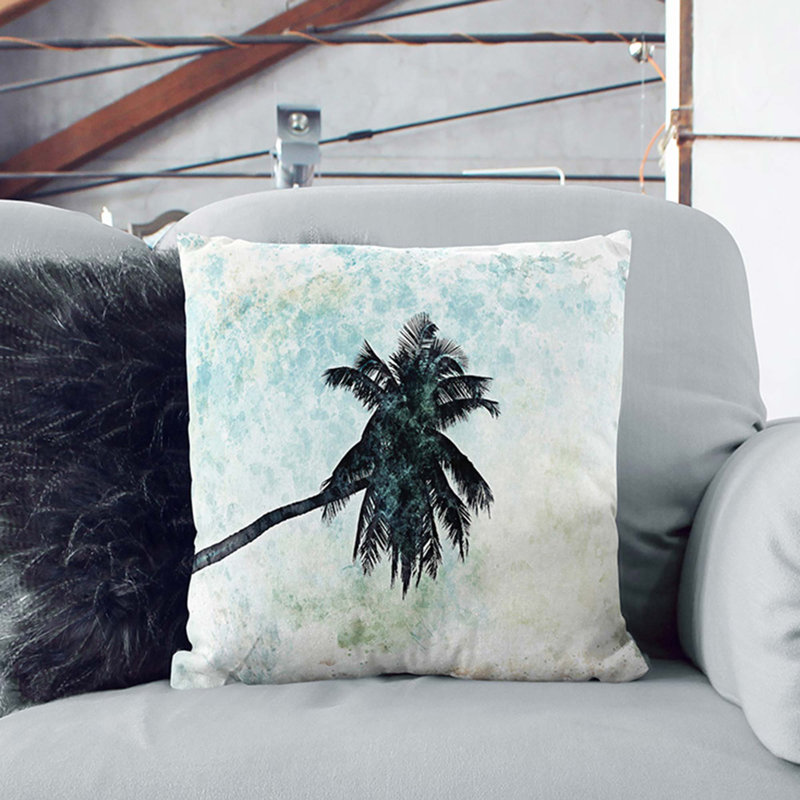 Square Throw Cushion, 40cm H x 40cm W x 15cm D