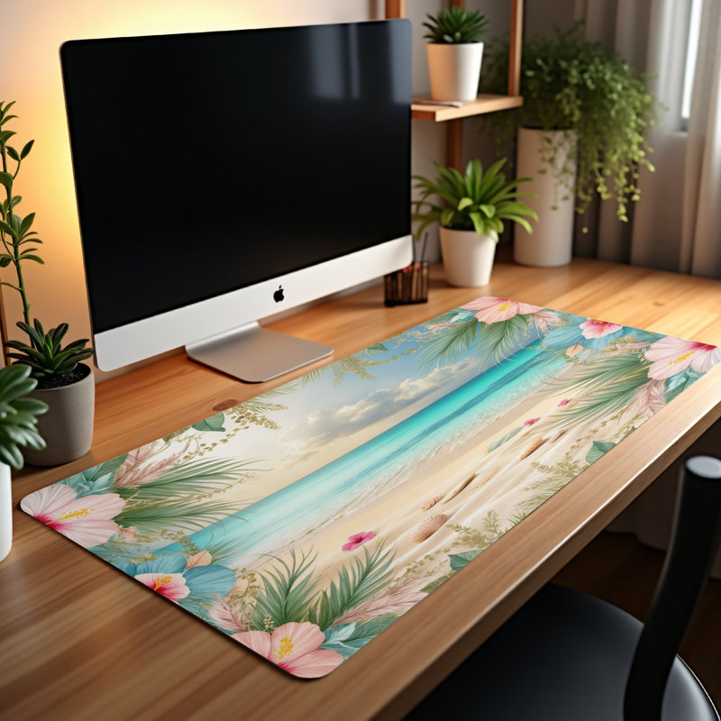 Polyester Desk Pad, 23.6x13.8