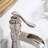 Single-Hole Single-handle Bathroom Faucet with Drain Assembly-94440110