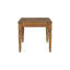 Table basse d'extérieur classique, finition naturelle