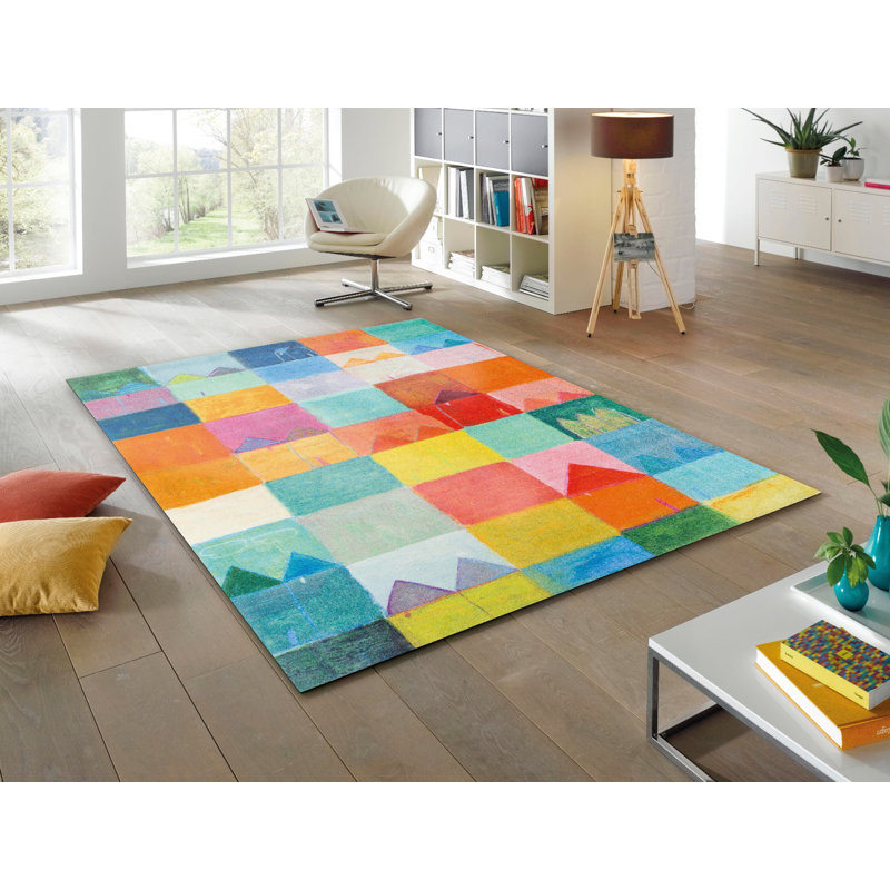 Non-Slip Patchwork Indoor Doormat, Rectangle 170 x 240 cm