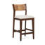 Colony Upholstered Stool with Solid Wood Frame-78536466