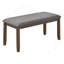 Ensemble de salle à manger moderne 6 pièces avec panneau de fibres à densité moyenne et placage de bouleau Serenova-123751932-130178181