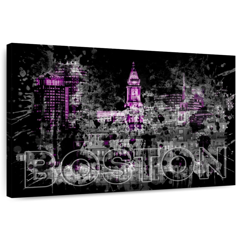 Ravi Boston Skyline Pop, H 24 po x l 36 po
