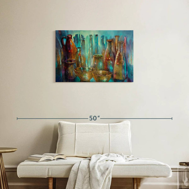 Senne Still Life Golden Bowles, H 20 po x l 30 po