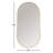 Parth Aluminum Oval Wall Mirror