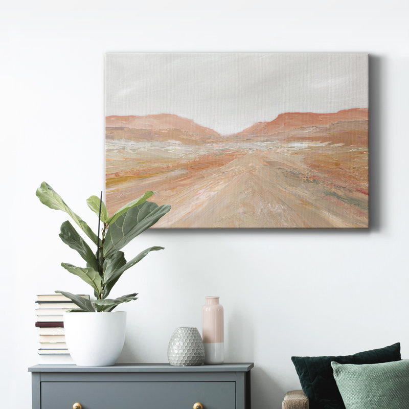 Road To Sedona - peinture sur toile tendue, H 18 po x l 12 po x P 1 po