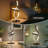 Black Bedside Lamp With Stepless Dimming Switch