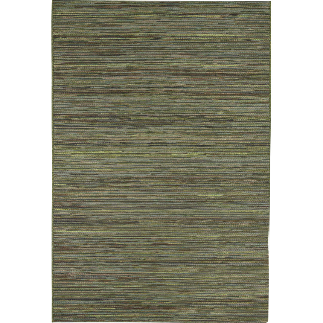 Adna Striped Indoor / Outdoor Area Rug