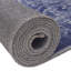Tapis transitionnel de couleur marine / ivoire-1350808522