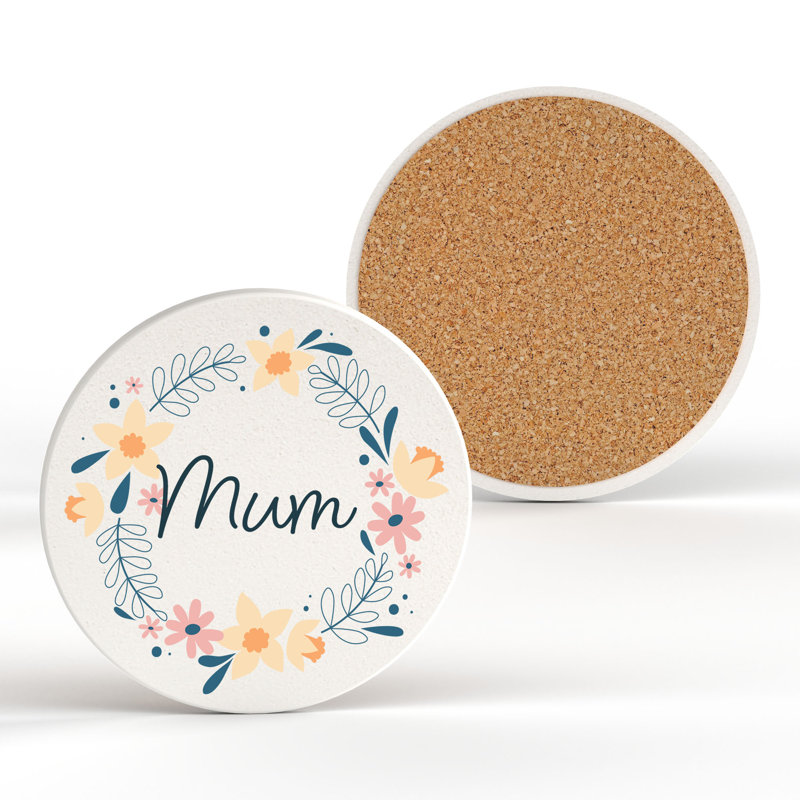 Ceramic Round 1 Piece Coaster