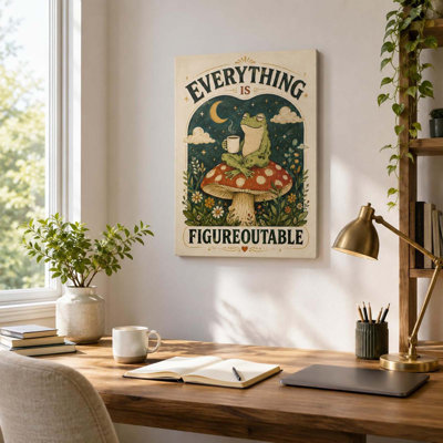 1 Piece Wrapped Canvas Wall Art
