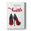 Toile tendue avec châssis Red Heels and Hustle - prête à être accrochée-757666402