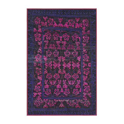 Tapis 100% abstrait lavable à la machine 319
