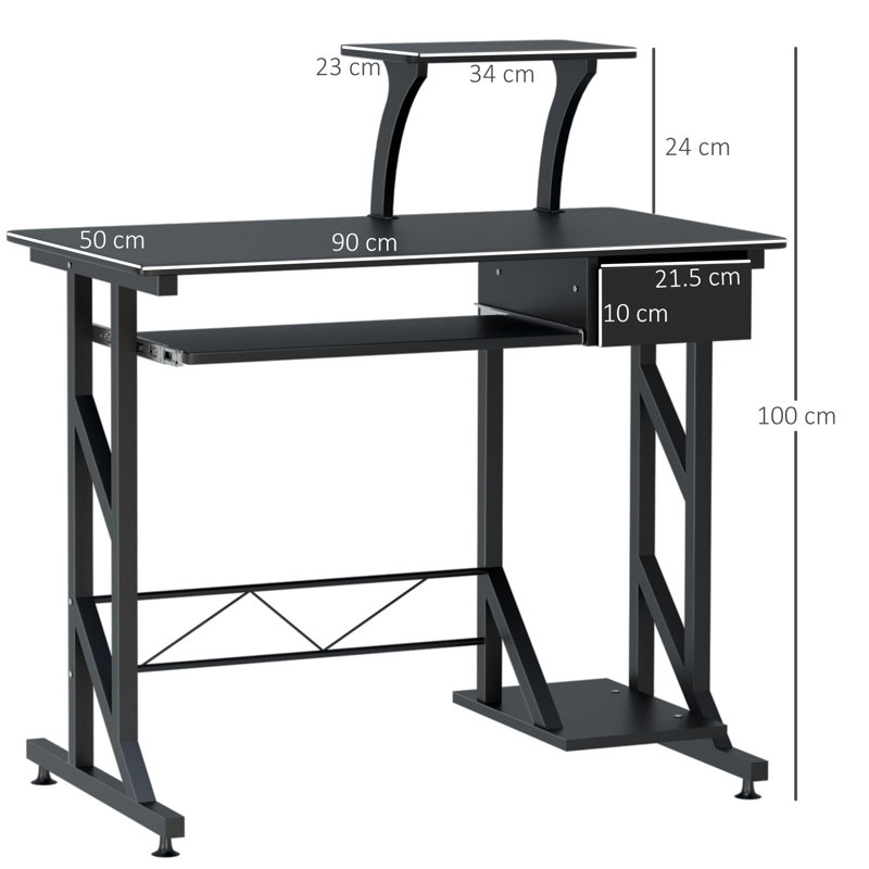 Computer Desk, Black