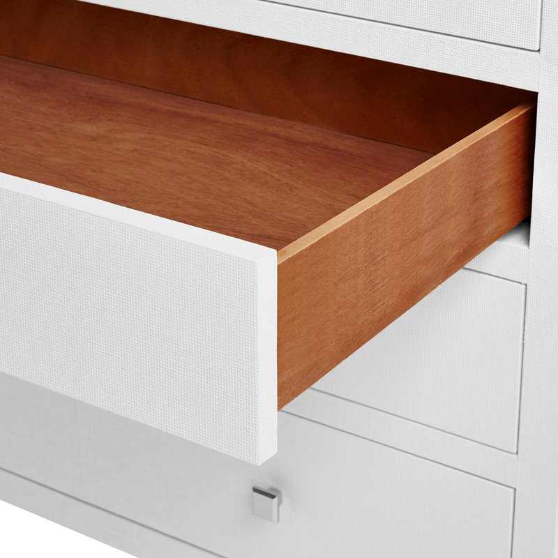 Frances Accent Chest, White