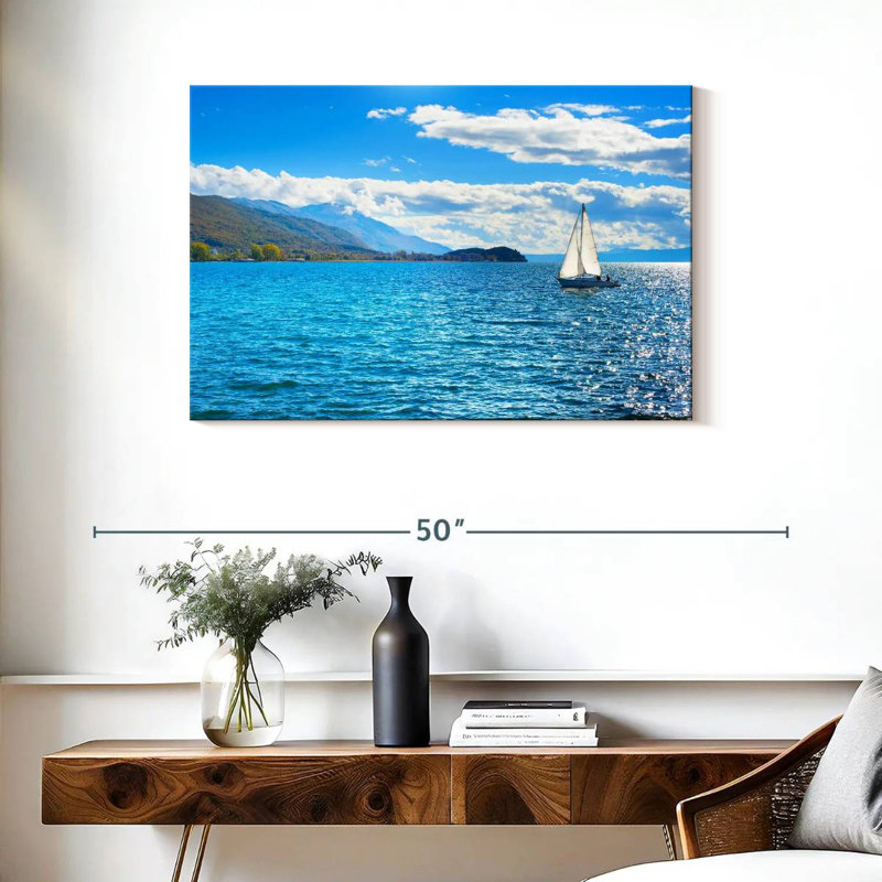 Voilier Mehar Ohrid Lake, H 24 po x l 36 po