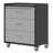 Metal Storage Cabinet With Wheels - 3 Drawer Tool Cabinet For Garage, Office, And Organizer Solutions