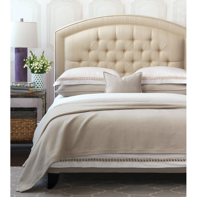 Celine Cotton Sateen Duvet Cover, Super King Duvet Cover + 2 Shams, White/Silver