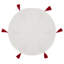 Ensemble de napperons brodés en coton 4 pièces
