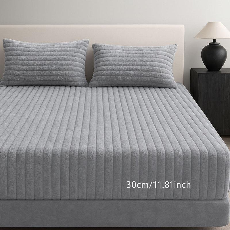 Fitted Sheet, Grey