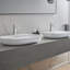 Essence Alpine White Oval Wall Mount Bathroom Sink with Overflow-59241580