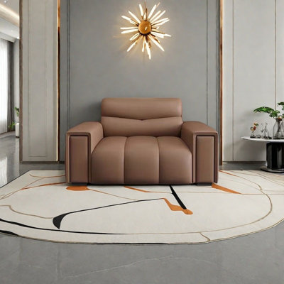 Fauteuil d'appoint luxueux et léger