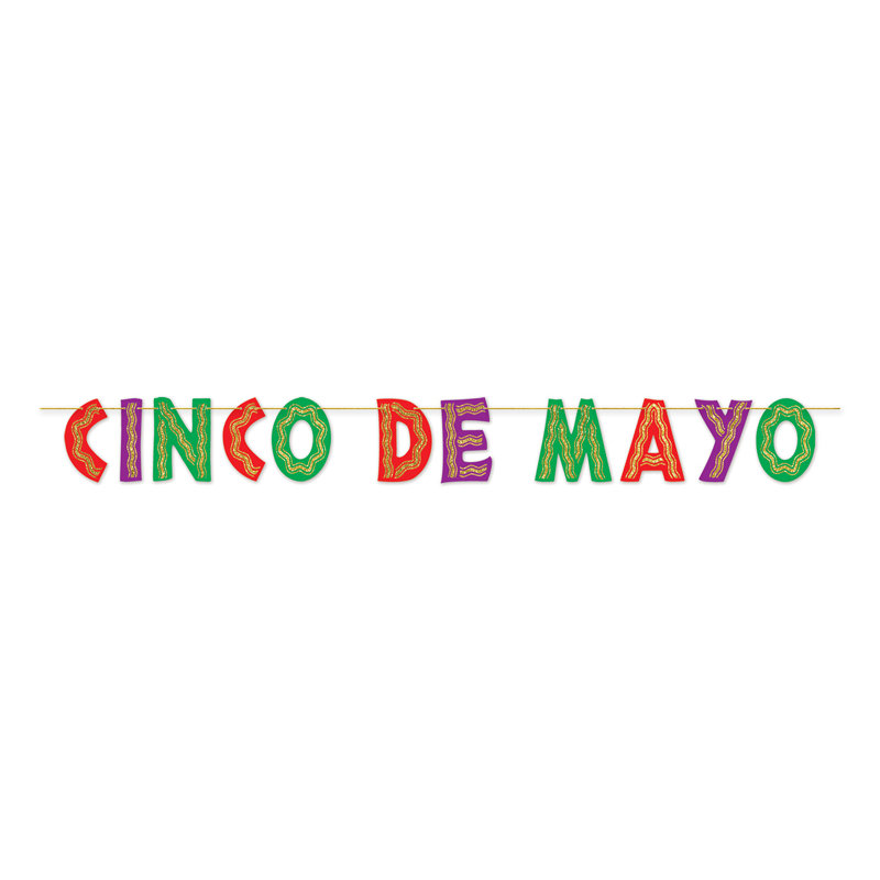 Serpentin scintillant Cinco De Mayo
