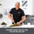 Zakarian by Dash 7" Rocking Chef Knife with Sheath-102146158