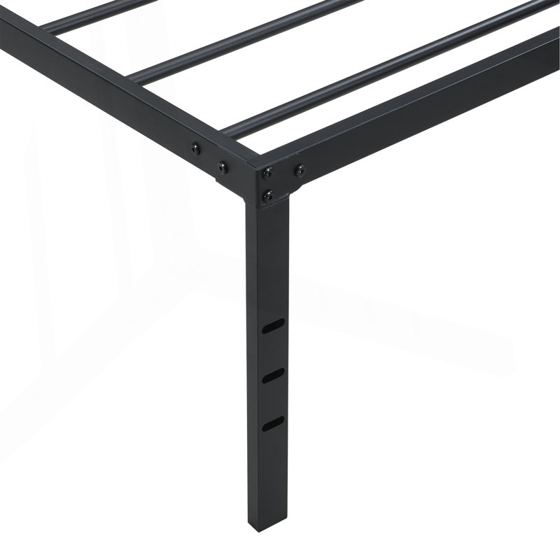 Bed Frame , Heavy Duty Metal Bed Frame , Quick & Easy Assembly, No Noise, Twin